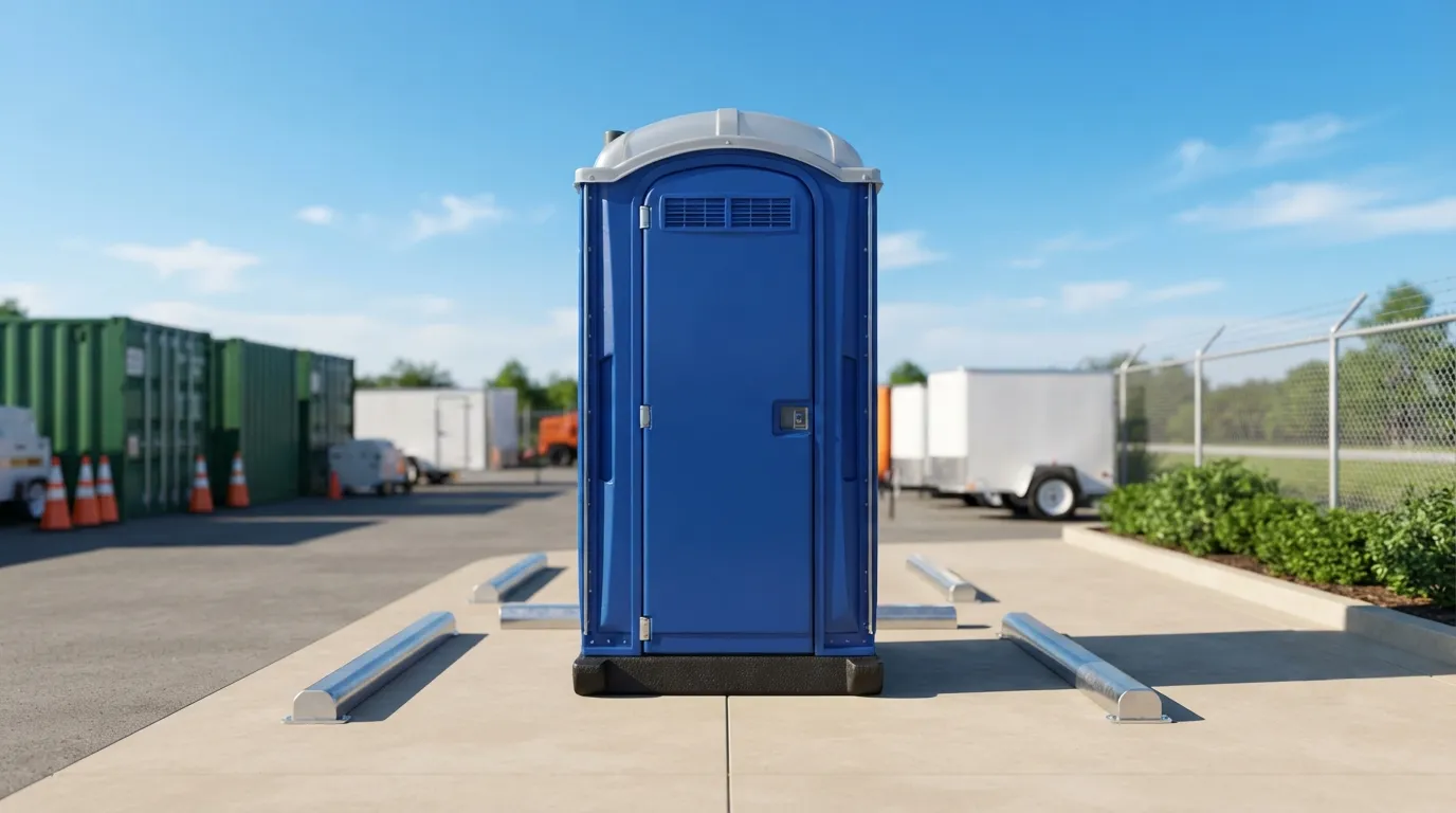 Portable toilet units ready for delivery in Carol City, FL